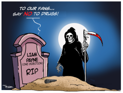 LIAM PAYNE'S DEATH - SAY NO TO DRUGS by Tayo Fatunla