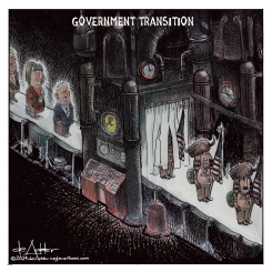 TRUMP TRANSITION IS TURNING GOVERNMENT INTO MAGA by Michael de Adder
