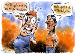 TRUMP'S DEPORTATION by Guy Parsons