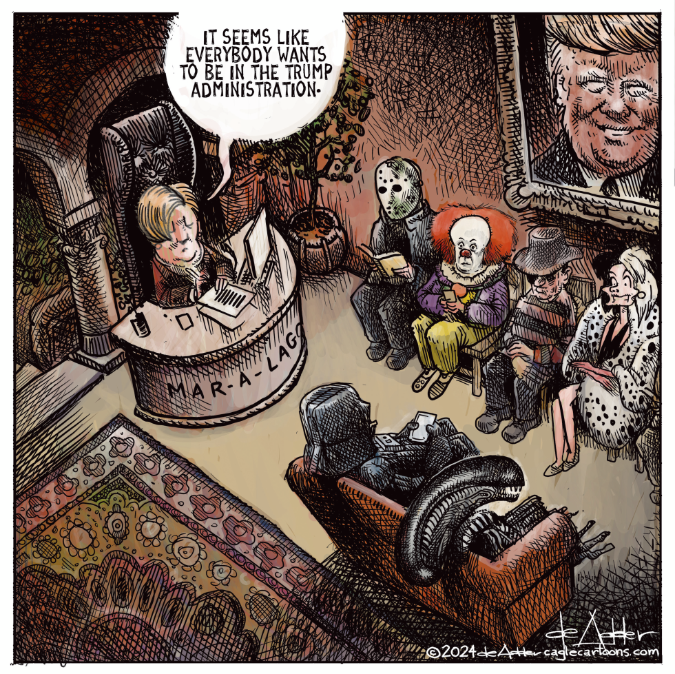 The Trump Administration interviews monsters
