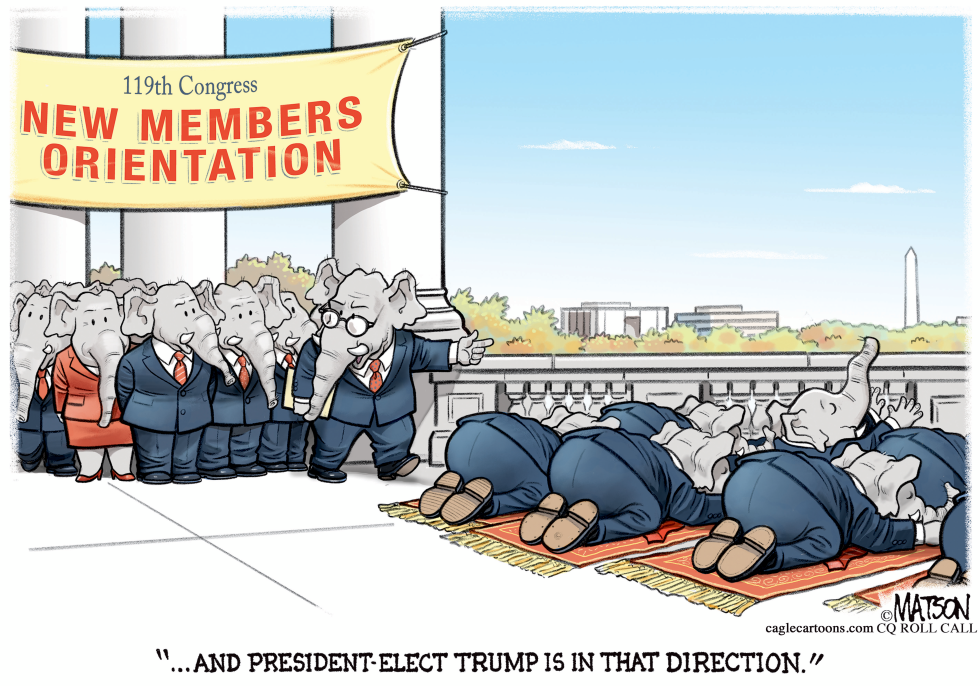 Republican Daily Ritual Prayer to Trump