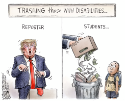 ELIMINATING THE DEPARTMENT OF EDUCATION by Adam Zyglis
