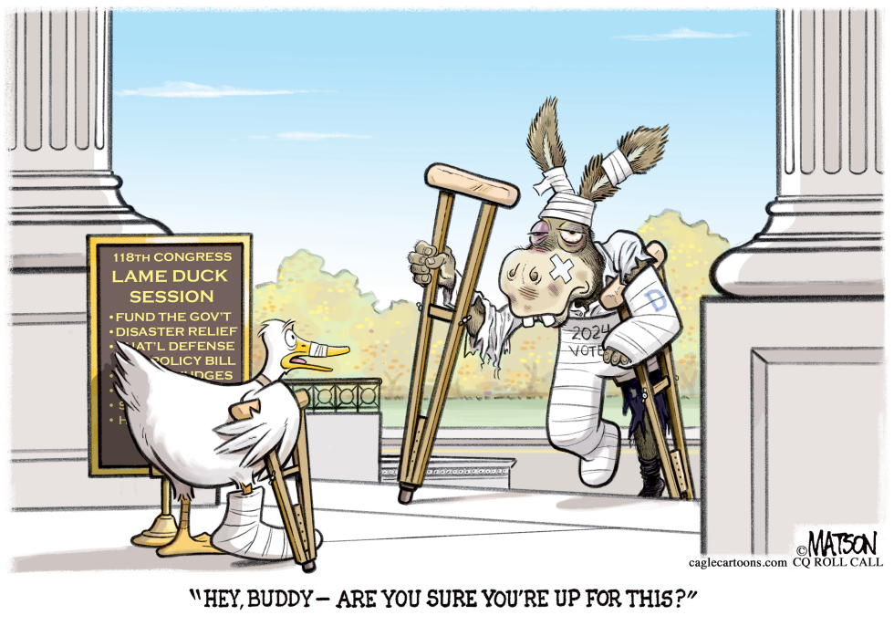 #1 LAME DUCK DEMOCRATS RETURN TO CONGRESS by R.J. Matson