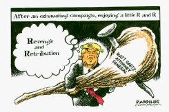 TRUMP REVENGE AND RETRIBUTION by Jimmy Margulies
