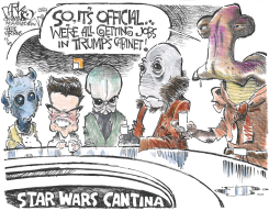 FILLING TRUMP'S CABINET by John Darkow