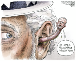 RFK JR AS HHS SECRETARY by Adam Zyglis