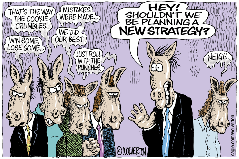 Dems Grieve Loss With No New Strategy