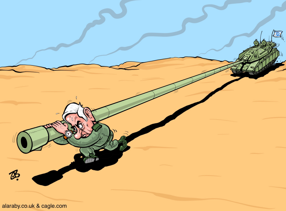 Netanyahu Prolonging War Trump Gaza Lebanon Tank
