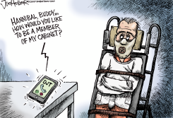 CABINET PICK by Joe Heller