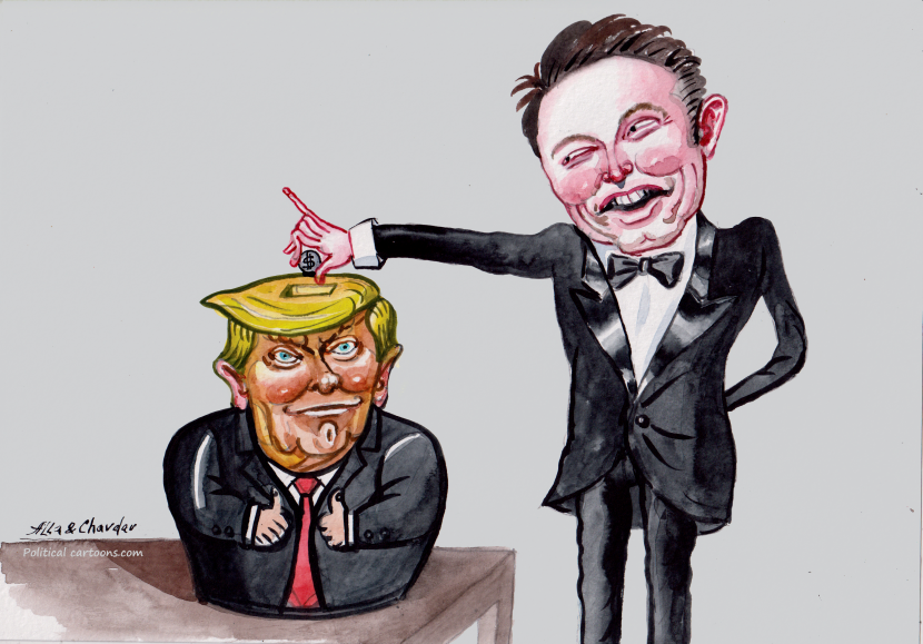 Musk invest in Trump