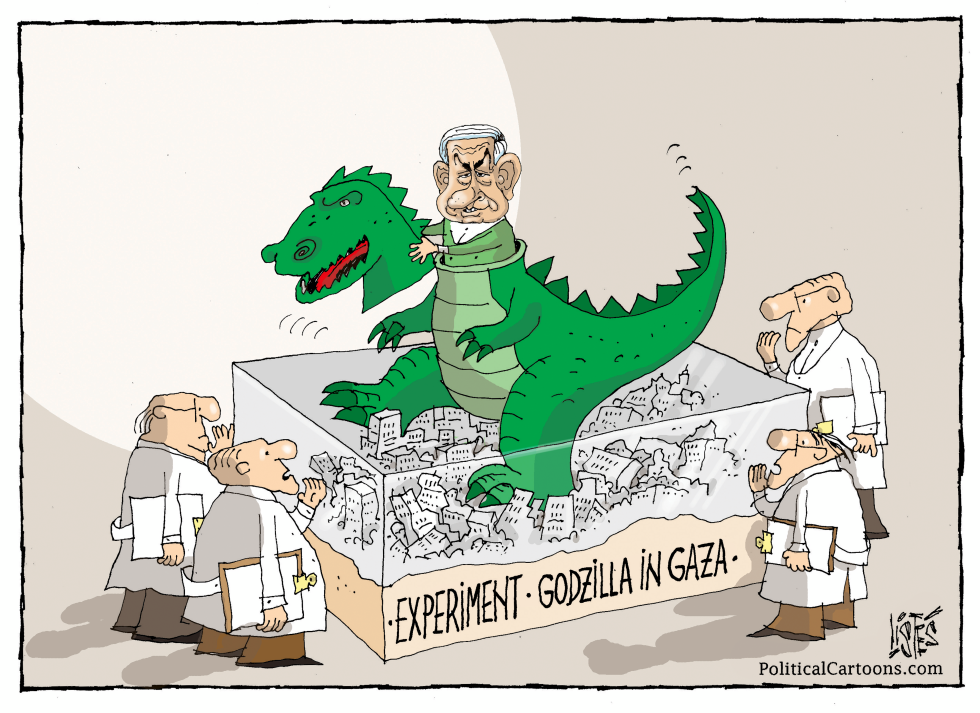 EXPERIMENT GODZILLA IN GAZA