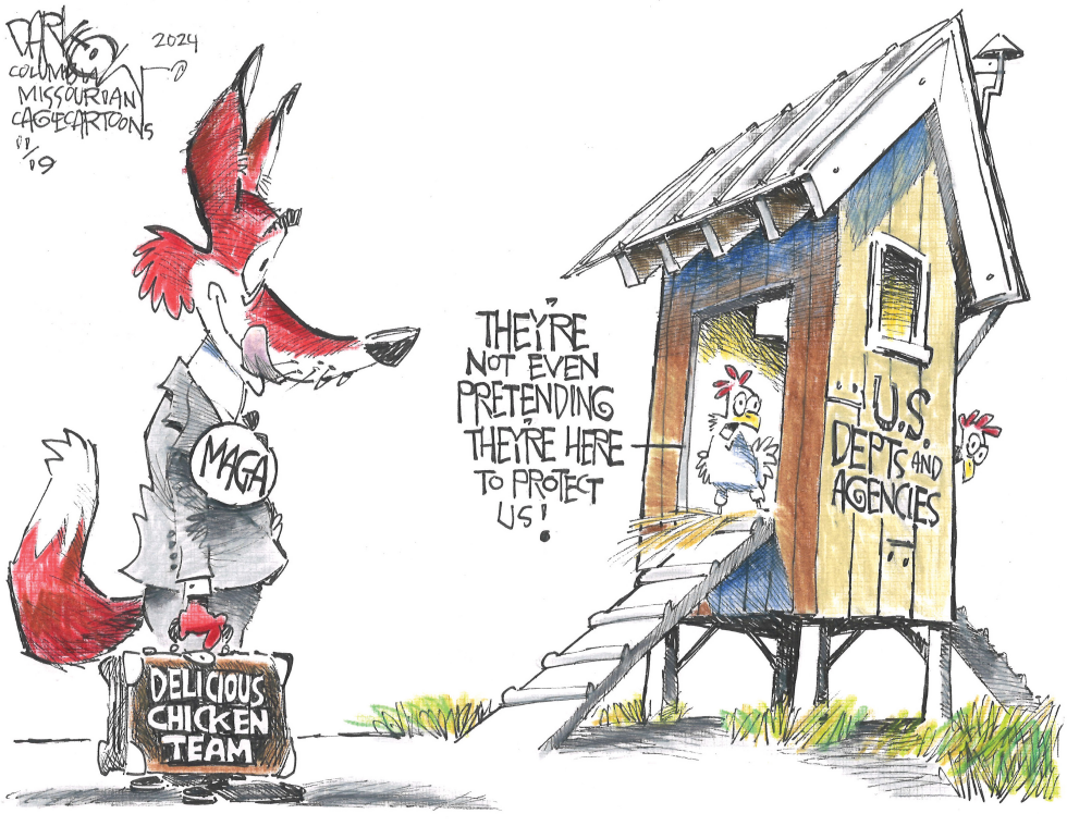 MAGA Guarding the Henhouse