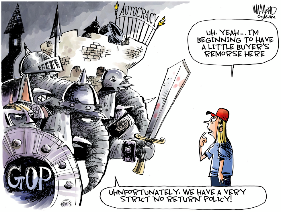 No return to democracy