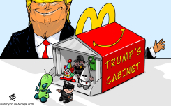 TRUMP CABINET PICKS RACISM KKK ALIEN MAC by Emad Hajjaj