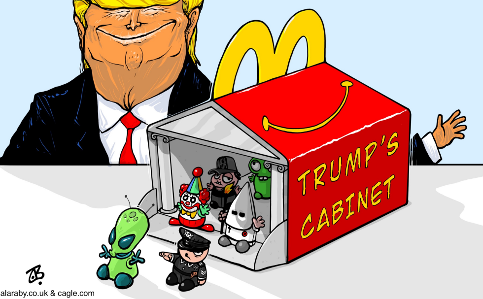 Trump Cabinet Picks Racism KKK Alien Mac