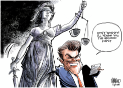 GAETZ OF JUSTICE by Dave Whamond