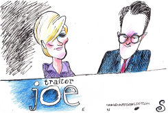 MORNING JOE AS TRAITOR JOE by Randall Enos