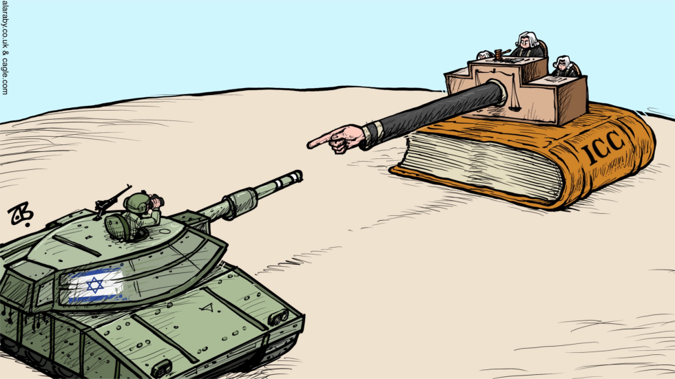 ICC facing IDF
