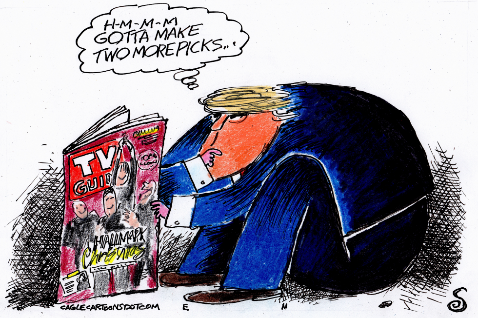 TRUMP SEARCHES TV GUIDE