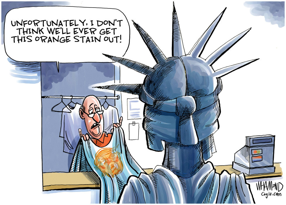 A stain on democracy
