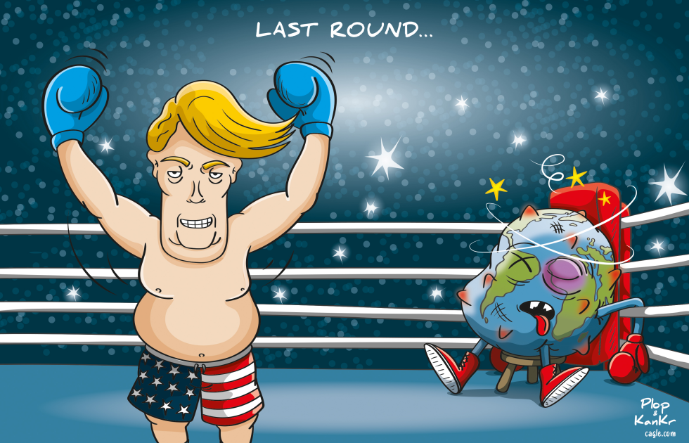 Technical knockout trump and ecology
