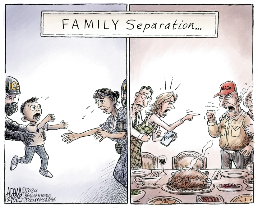 Trump Policies Dividing America