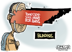 TENNESSEE SCHOOL LIBRARY BOOK BANS by John Cole