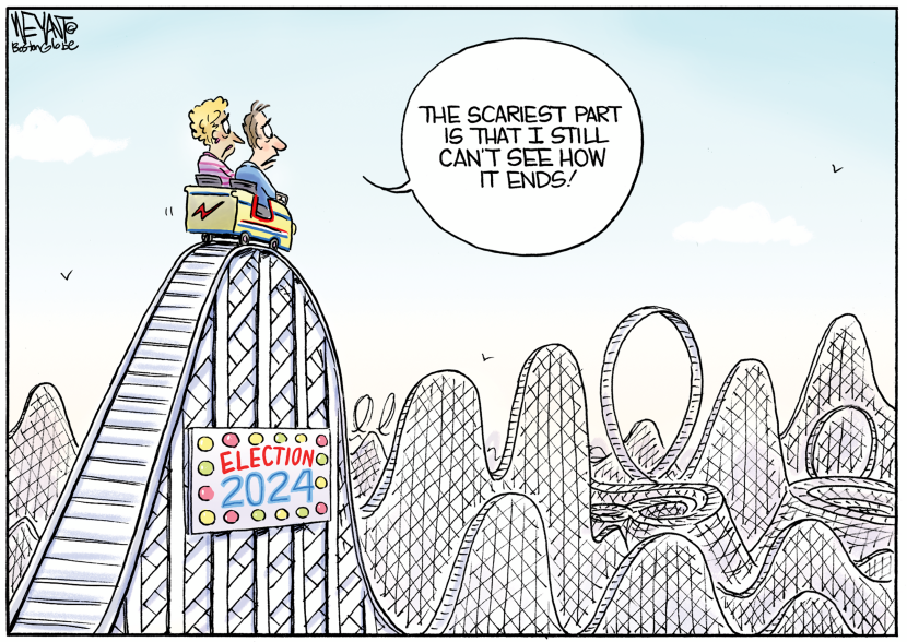Democracy as a Rollercoaster Uncertain End