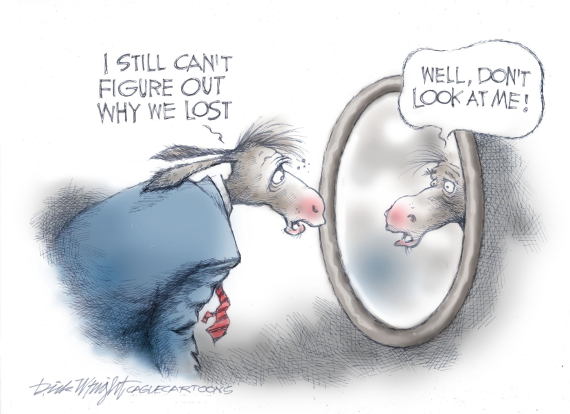 Democrats Can't Figure Out Why They Lost
