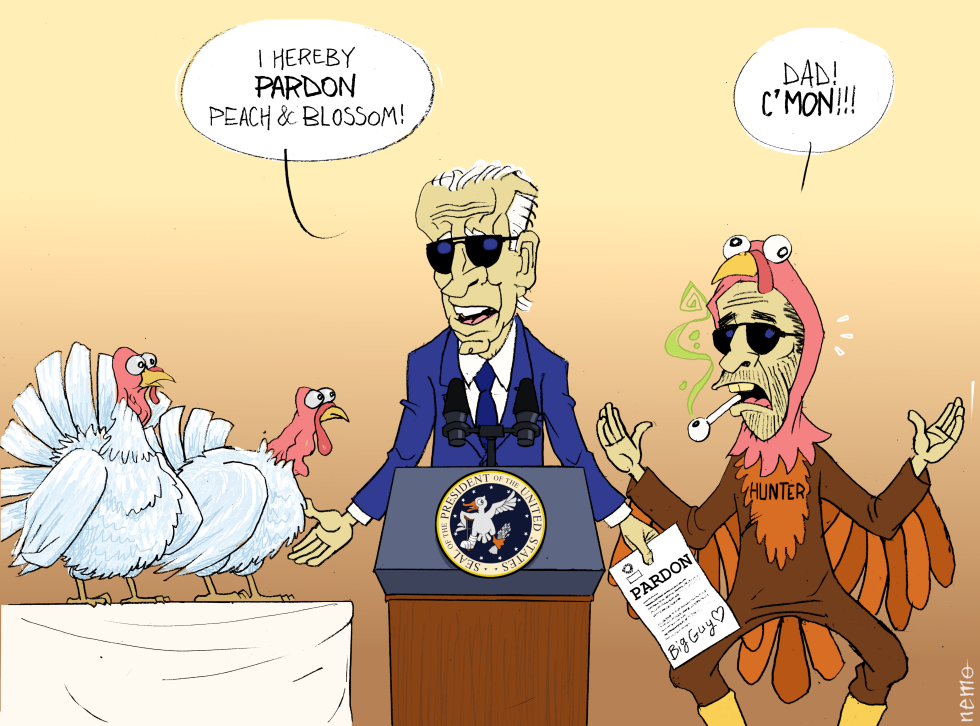Pardoned Turkeys