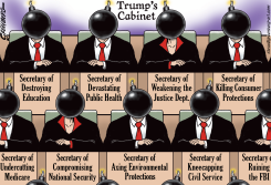 TRUMP CABINET by Steve Greenberg