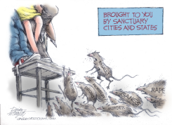 SANCTUARY CITY CHAOS by Dick Wright
