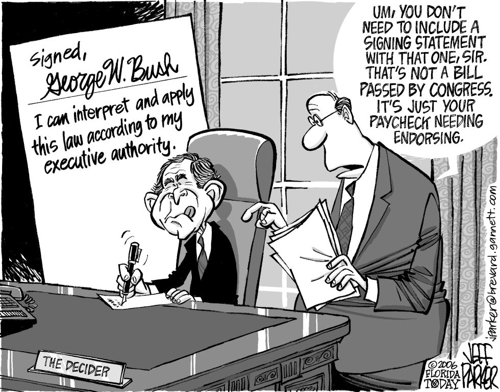 Endorsing Signing Statements