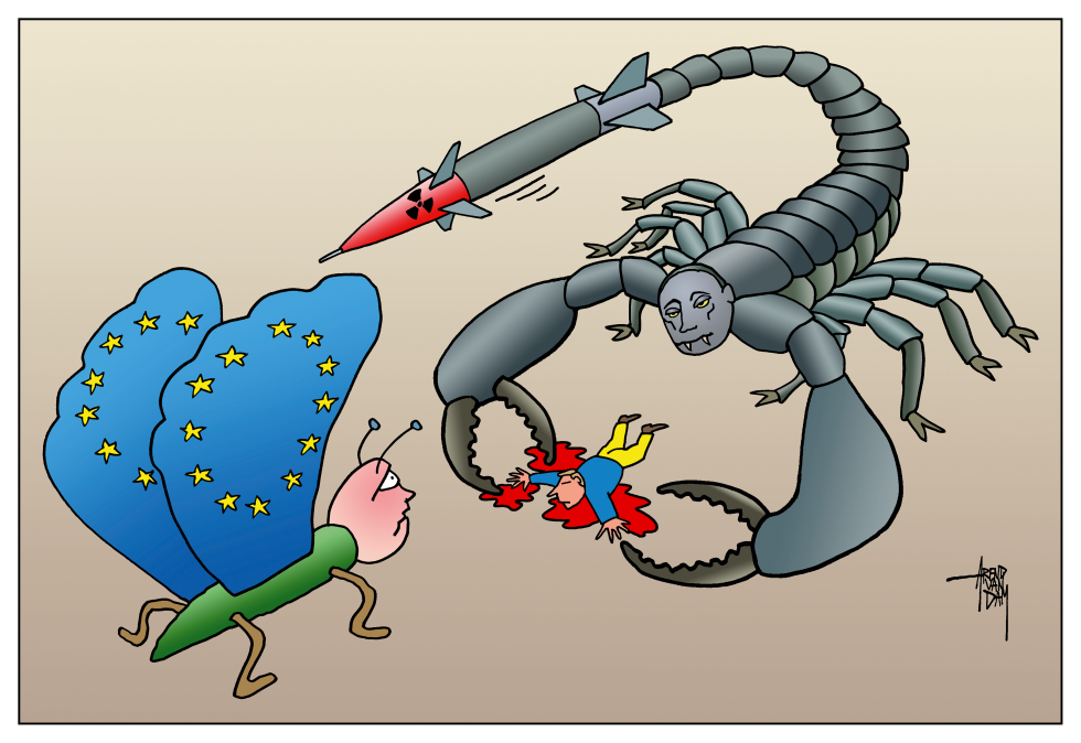weak Europe strong Russia