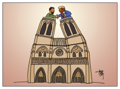 REOPENING NOTRE DAME by Arend van Dam