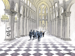 NOTRE-DAME’S GRAND REOPENING by Patrick Chappatte