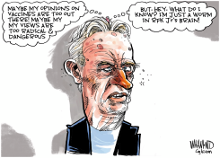 RFK JR TO LEAD DEPARTMENT OF HEALTH by Dave Whamond