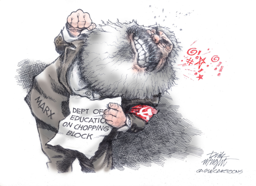 Marxist and Dept. of Education Elimination