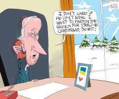 JOE BIDEN PARDONS THE GRINCH by Gary McCoy