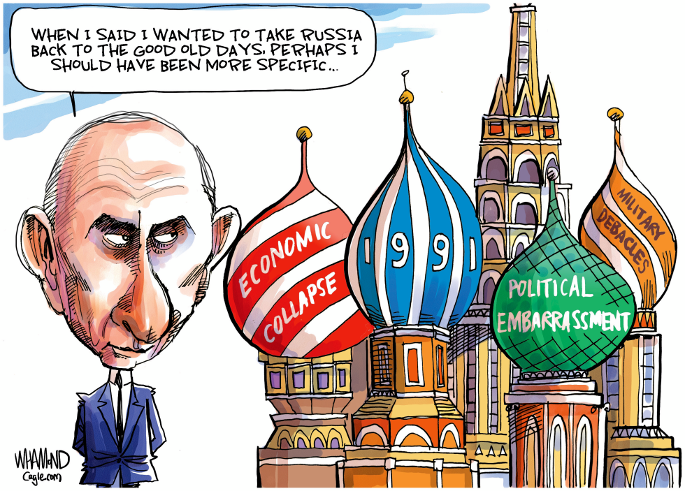 #3 RUSSIA COLLAPSE by Dave Whamond