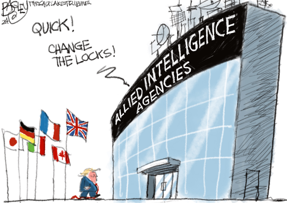 #5 SPY INTELLIGENCE AGENCIES by Pat Bagley