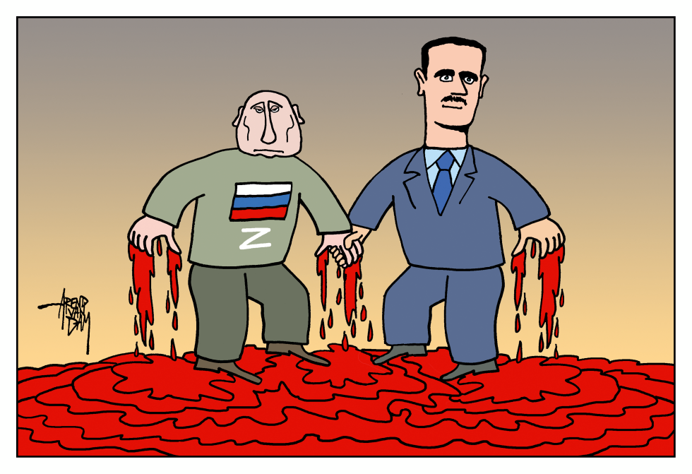 bloodbrothers Putin and Assad