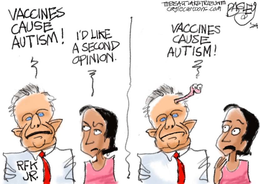 RFK Jr. repeats vaccines autism claim in split panel