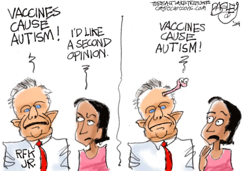 RFK Jr. repeats vaccines autism claim in split panel