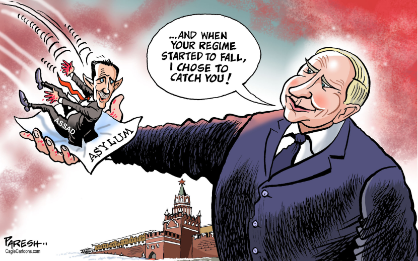 Putin-Assad alliance and asylum
