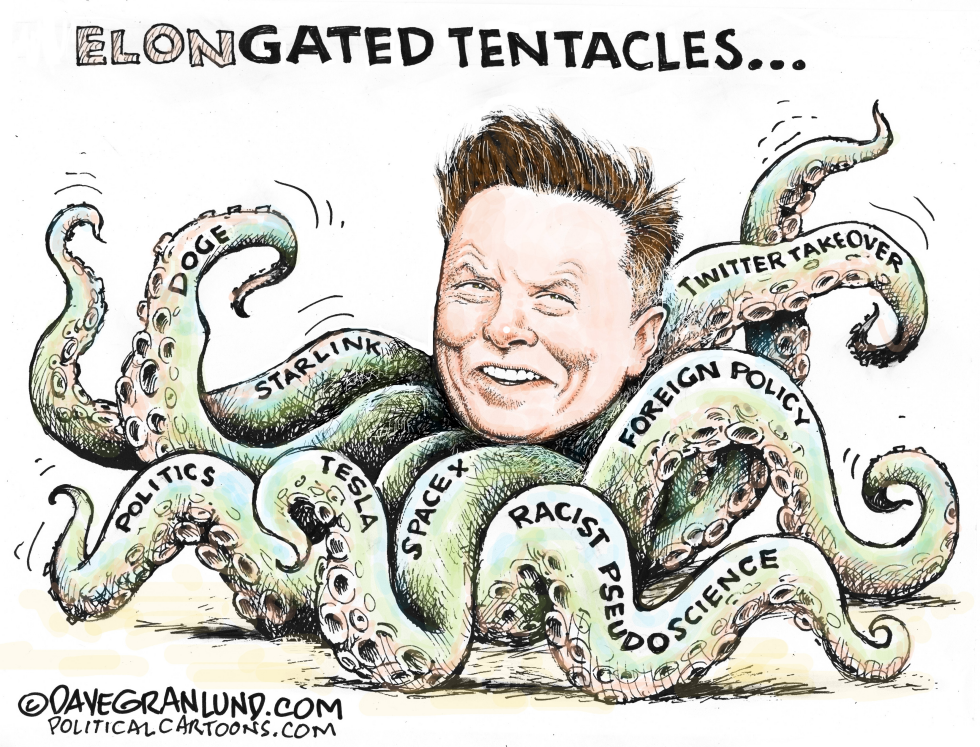 Elon Musk tentacles