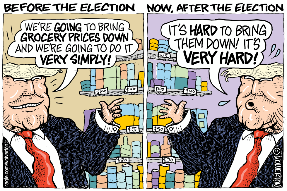 Trump Promises Lower Food Prices But Cant Deliver