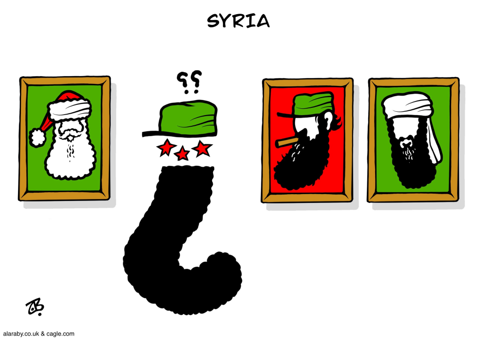 Syria transition Beard bin laden castro question