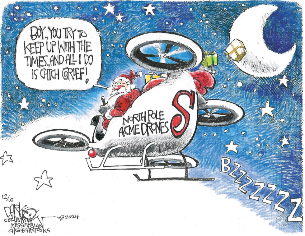 Mystery drones