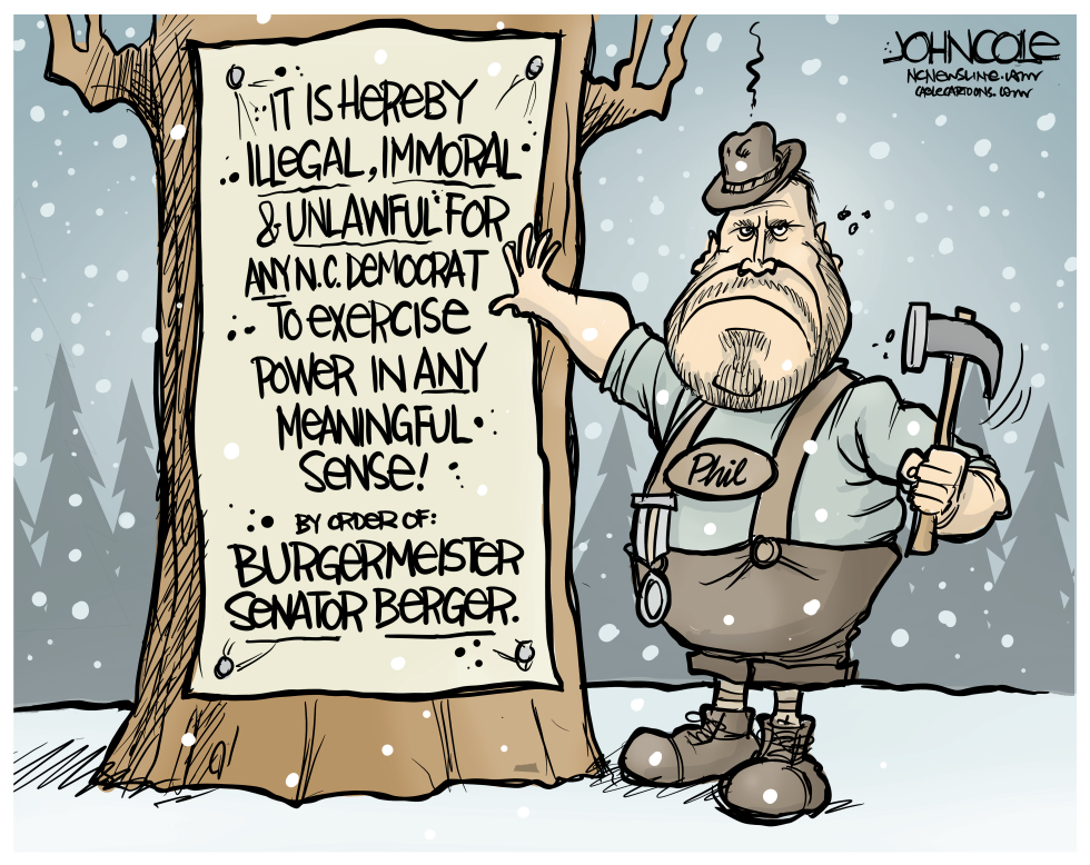 NORTH CAROLINA Burgmeister Senator Berger order